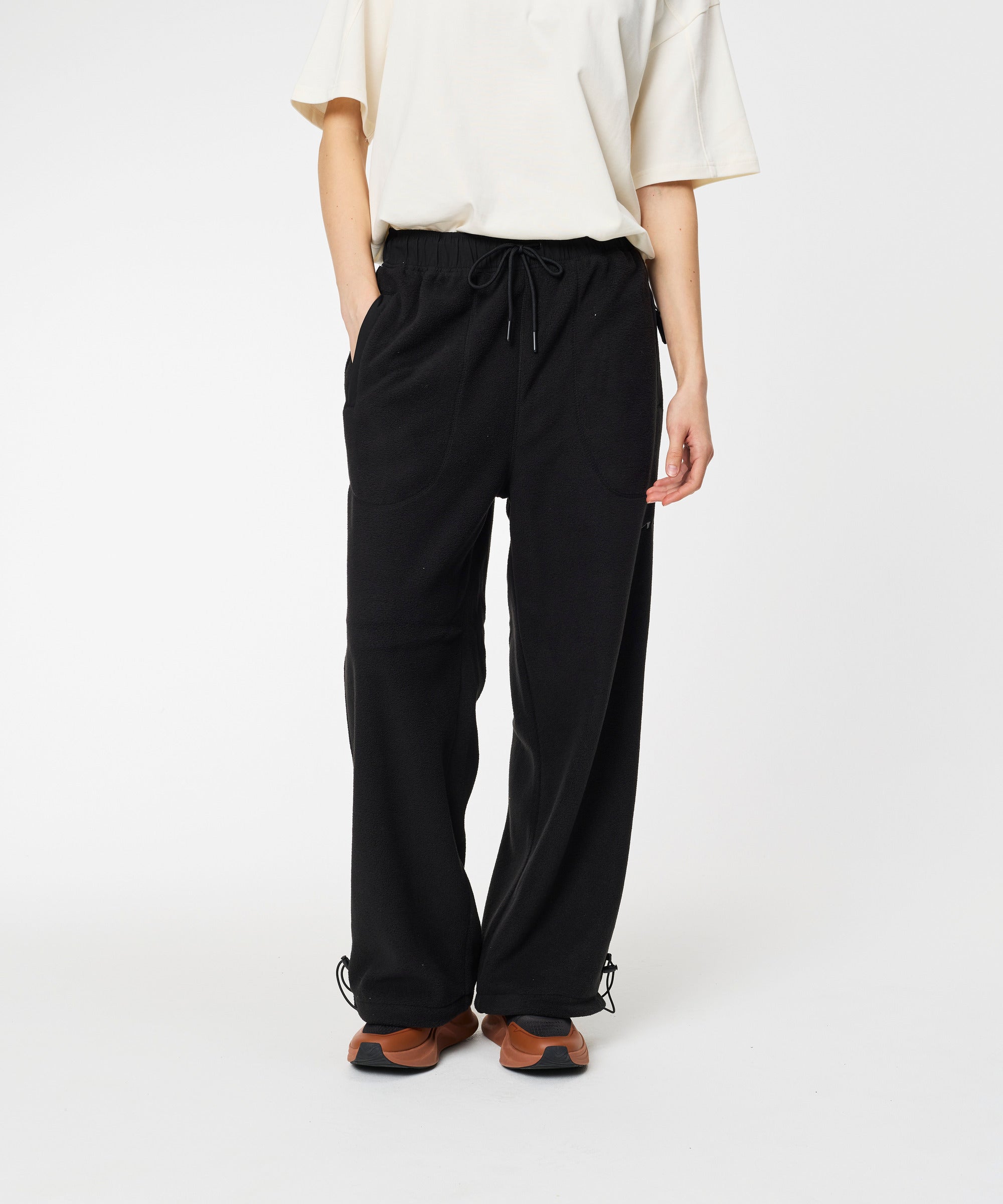 ARKK Apparel Elda Fleece Pants | Black Tech Pants